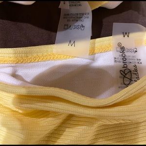 2 piece yellow bikini